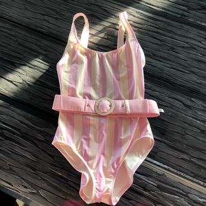 Solid & Striped One Piece